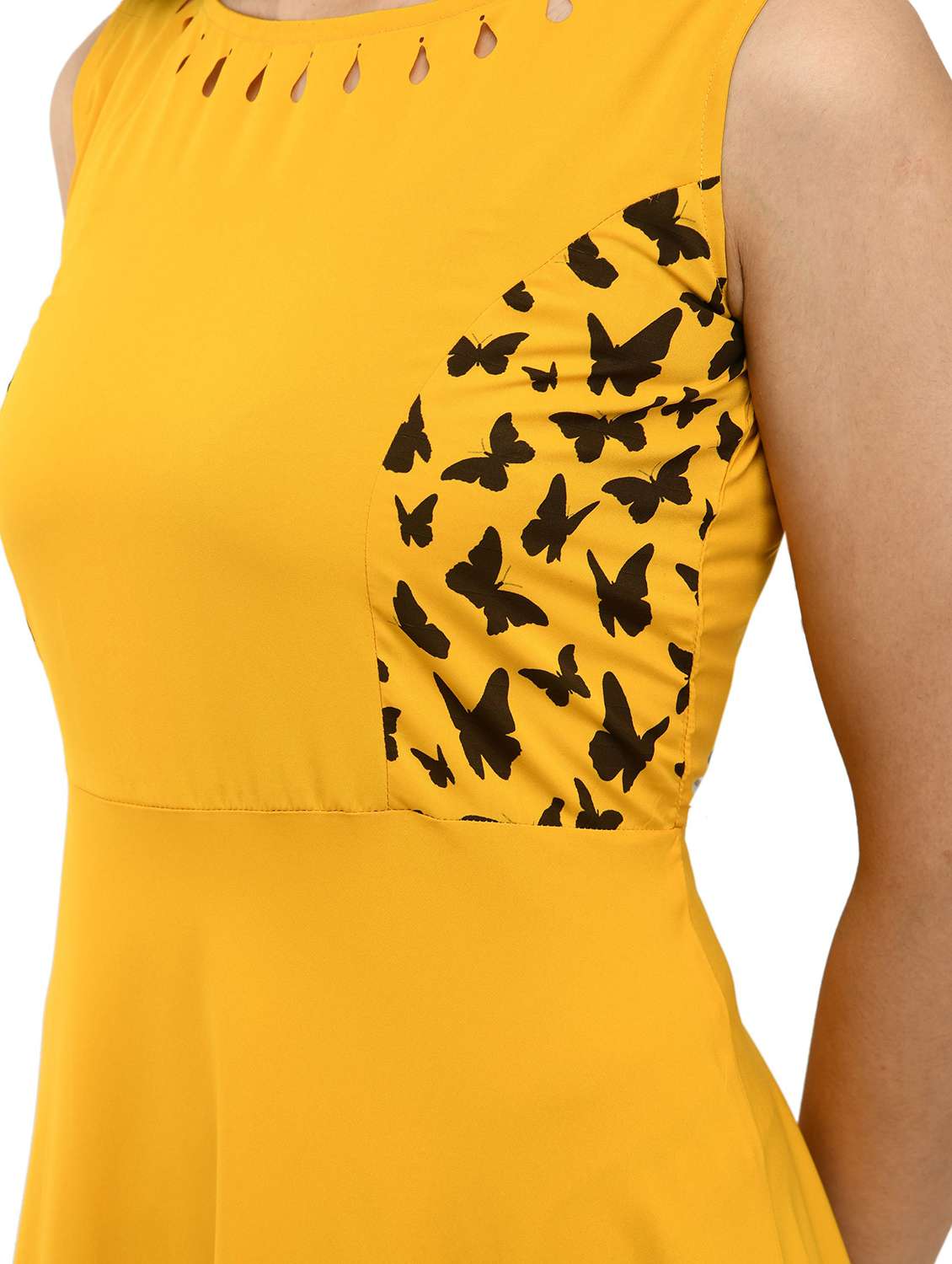 women's fit & flare  dress - 20156582 -  Standard Image - 3