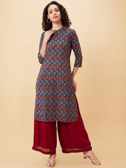 women's straight kurta - 20158114 - Standard Image - 0