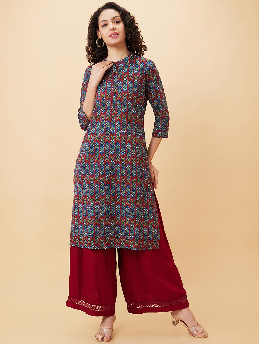 women's straight kurta - 20158114 - Zoom Image - 0