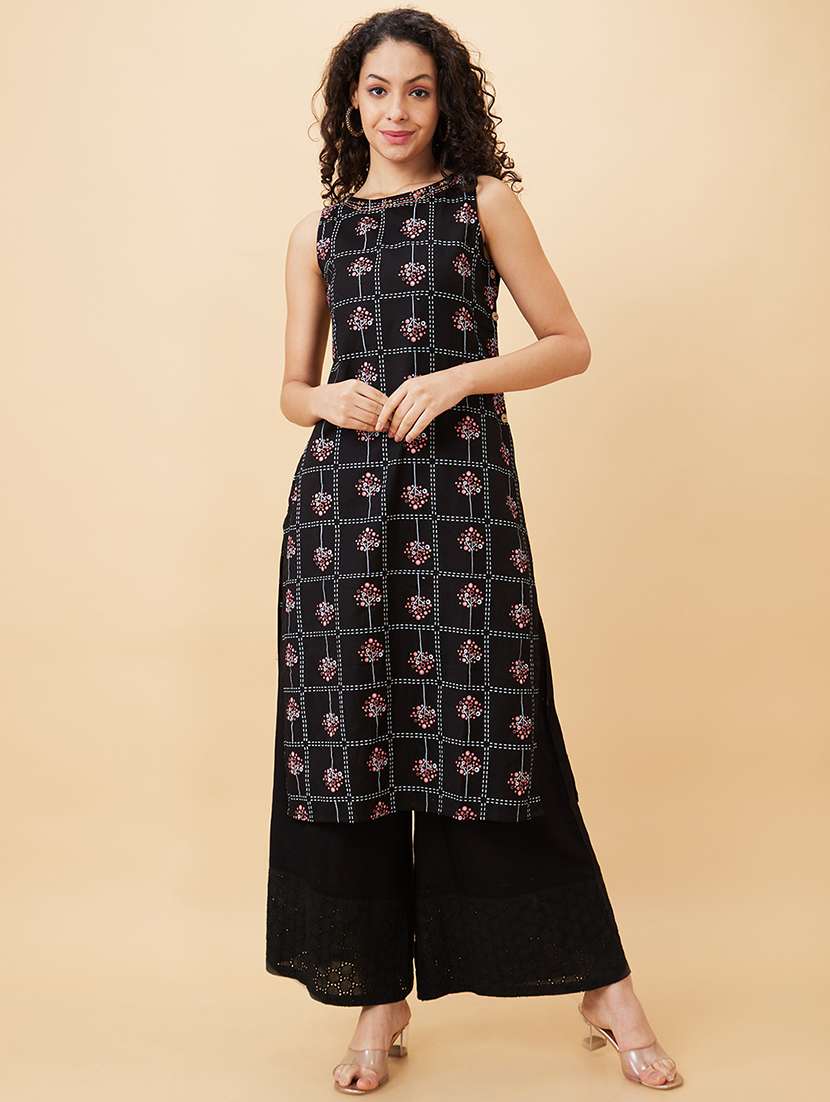 women's straight kurta - 20158119 -  Zoom Image - 0