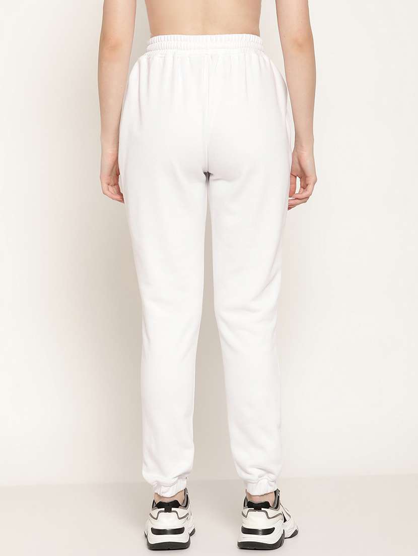 women solid jogger - 20159320 -  Standard Image - 3
