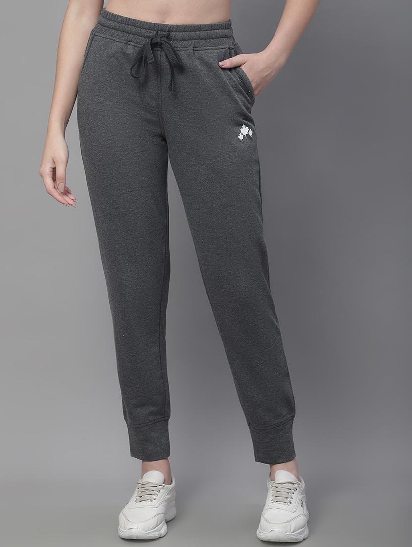women solid track pant - 20159332 - Zoom Image - 0