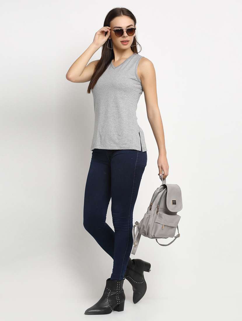 women's all over print v neck t-shirt - 20159408 -  Standard Image - 3