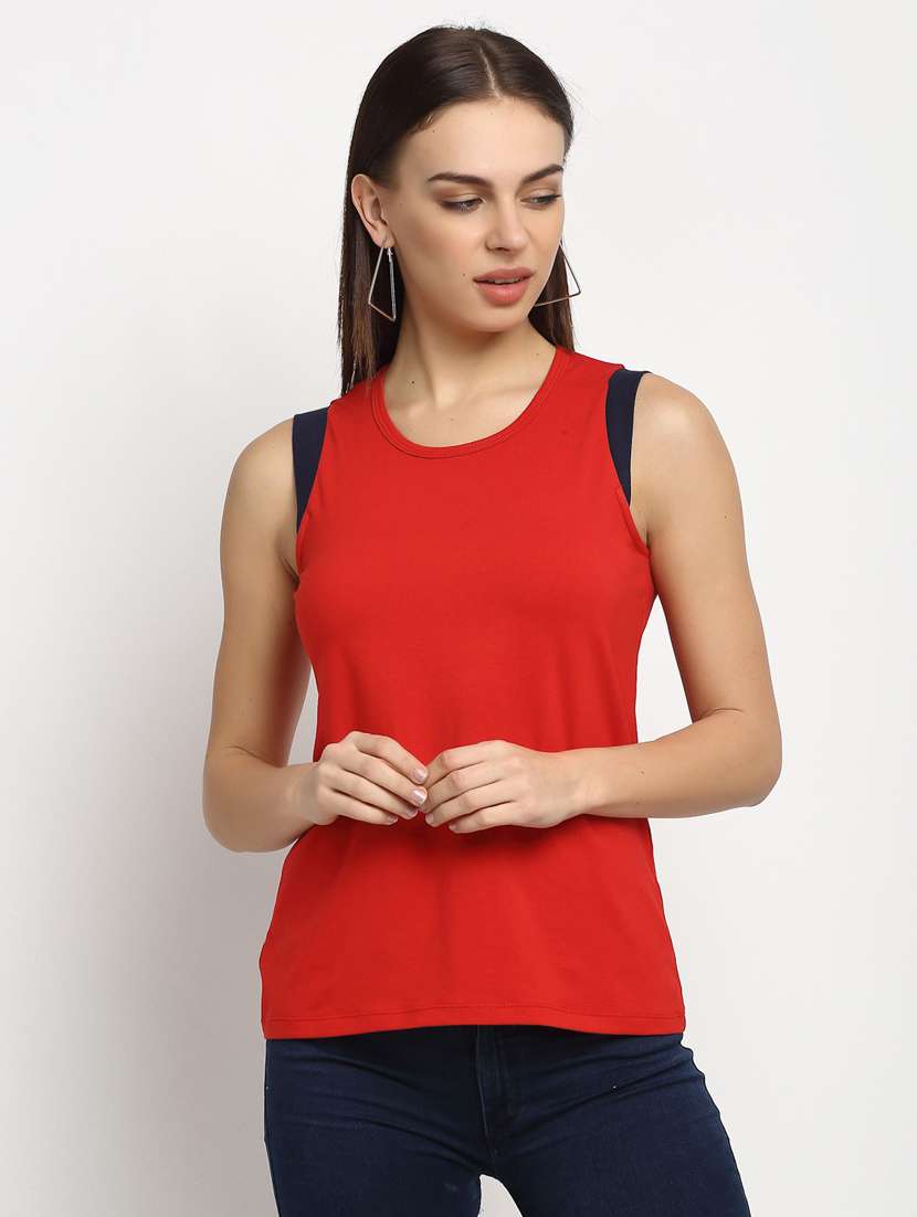 women's plain round neck t-shirt