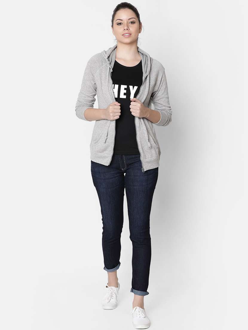 women's plain sweatshirt - 20159718 -  Standard Image - 3