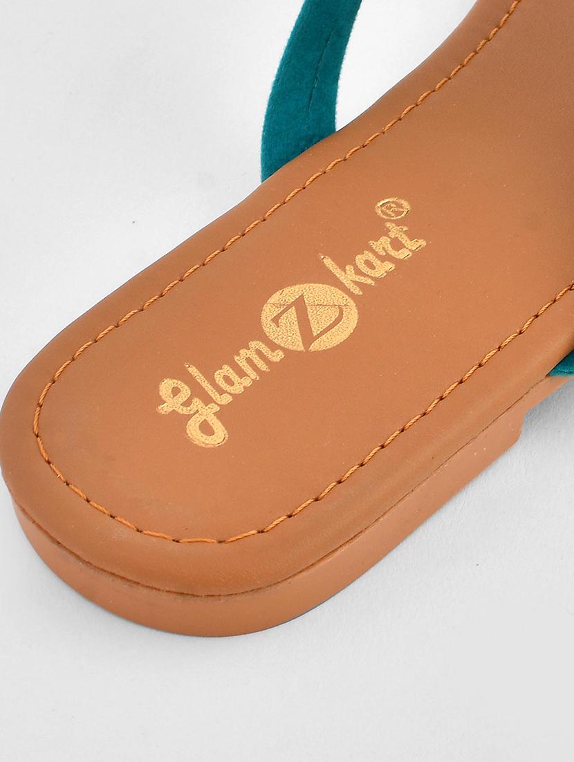 women solid slip on sandal - 20160139 - Standard Image - 3