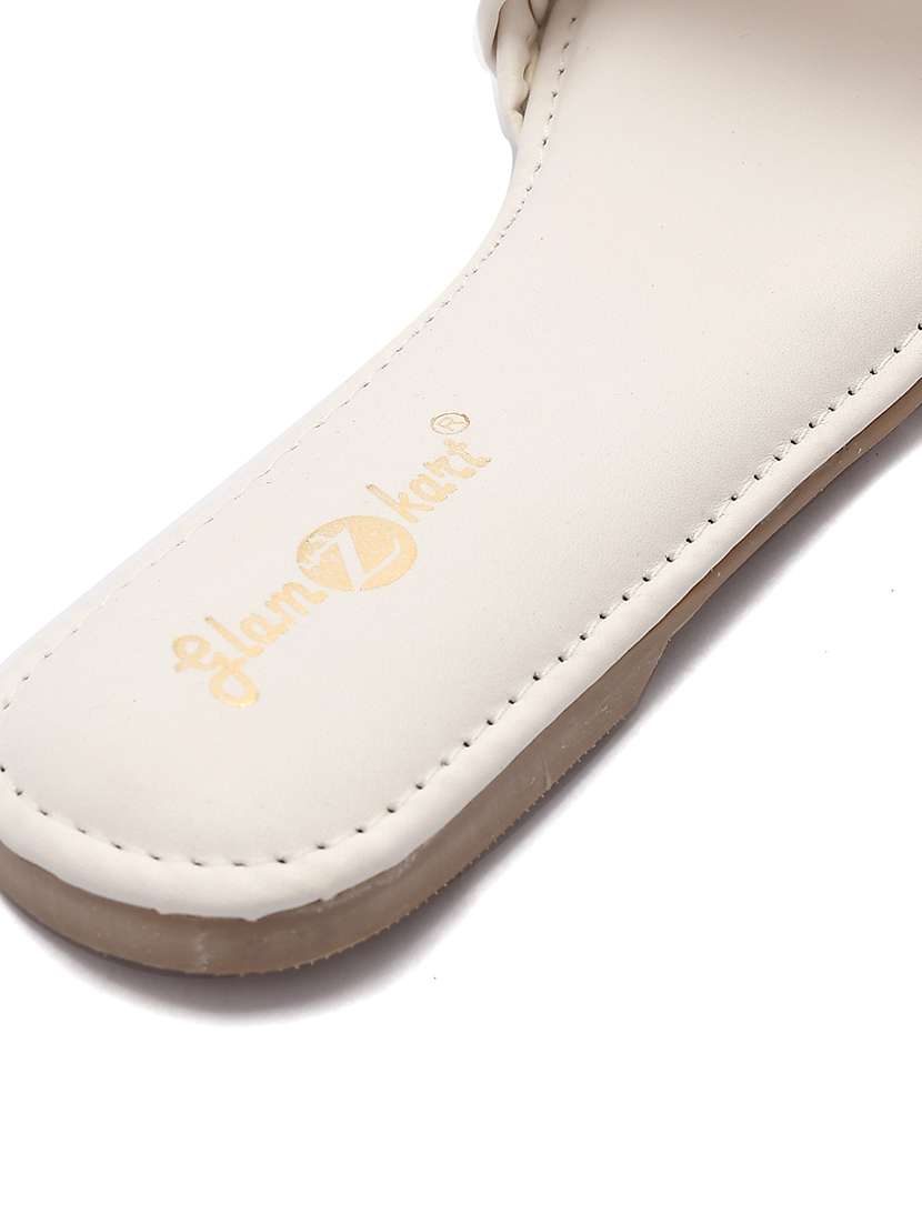 women solid slip on sandal - 20160214 - Standard Image - 3