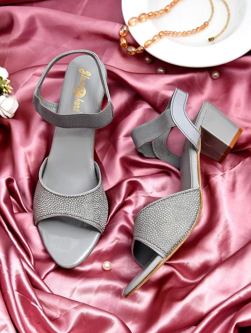 women ankle strap block heel sandal - 20160245 -  Standard Image - 0