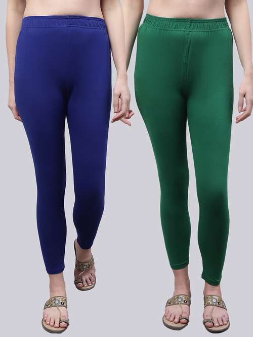 pack of 2 solid leggings - 20160268 -  Standard Image - 0