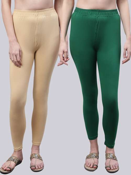 pack of 2 solid leggings - 20160279 -  Standard Image - 0