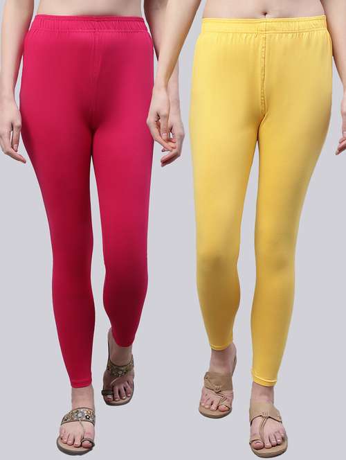 pack of 2 solid leggings - 20160303 - Standard Image - 0