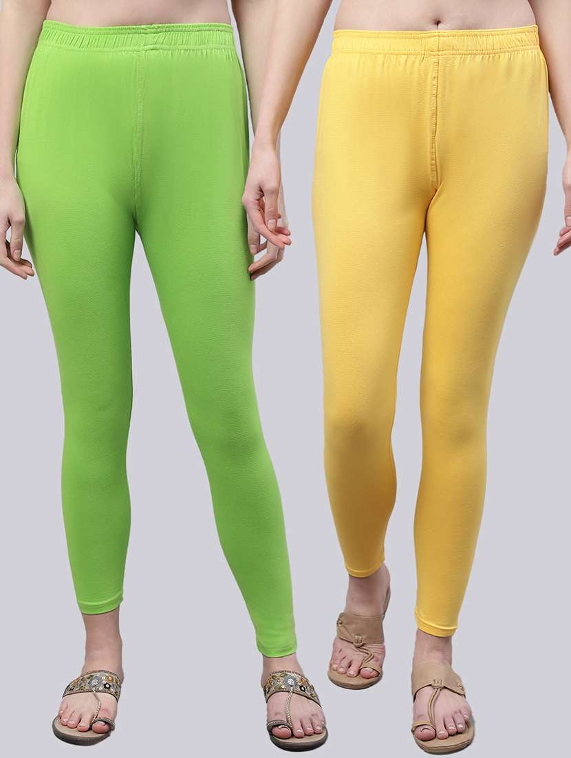 pack of 2 solid leggings