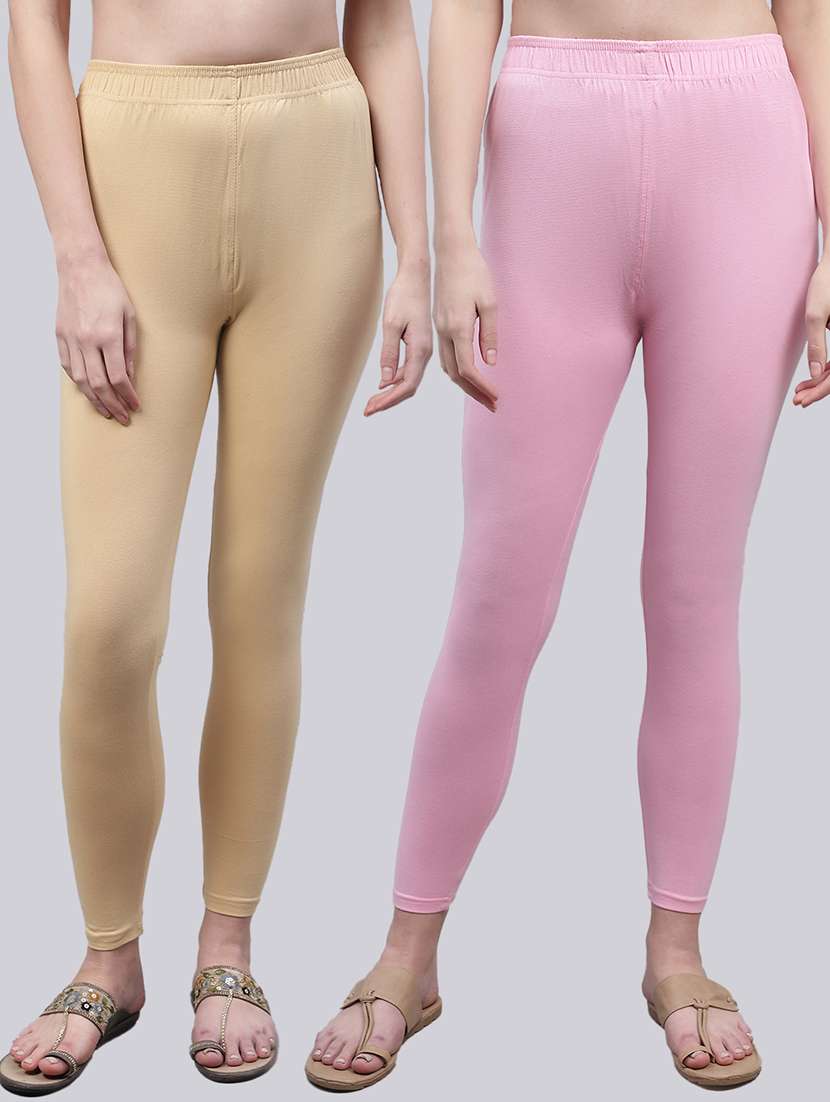 pack of 2 solid leggings