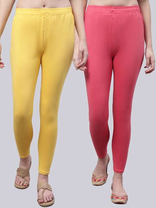 pack of 2 solid leggings - 20160308 -  Standard Image - 0
