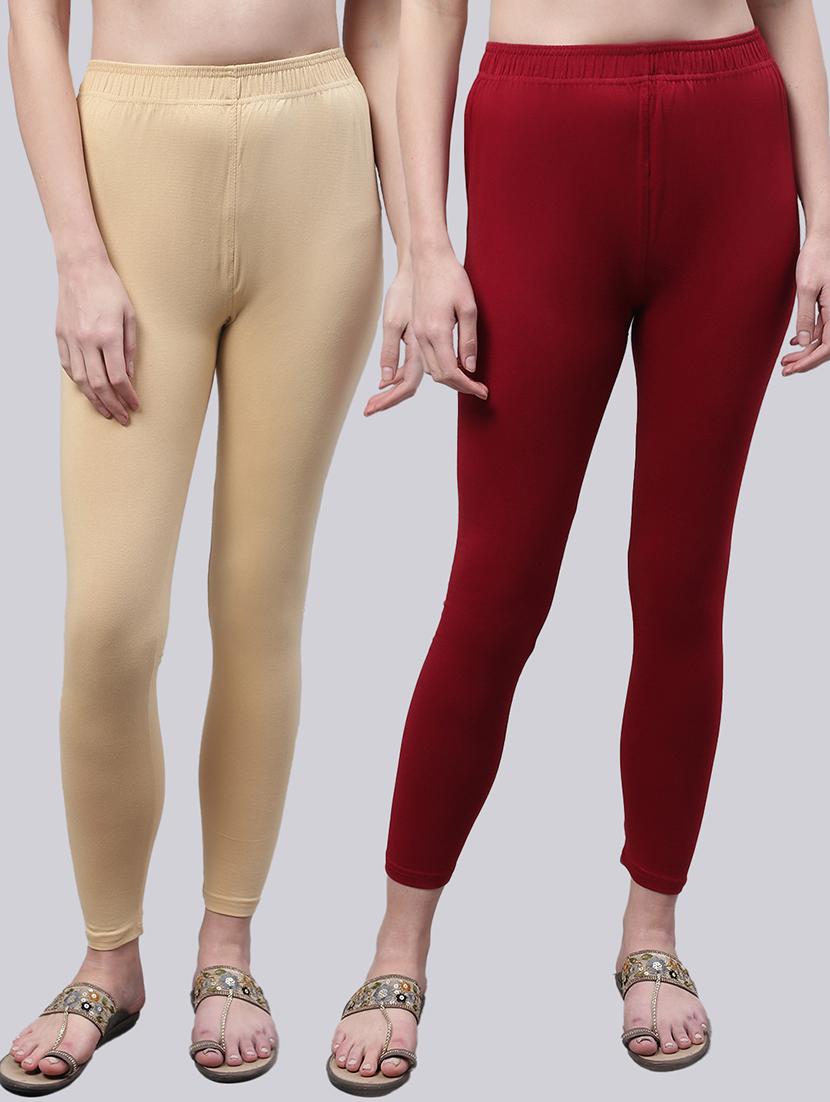pack of 2 solid leggings - 20160311 - Zoom Image - 0