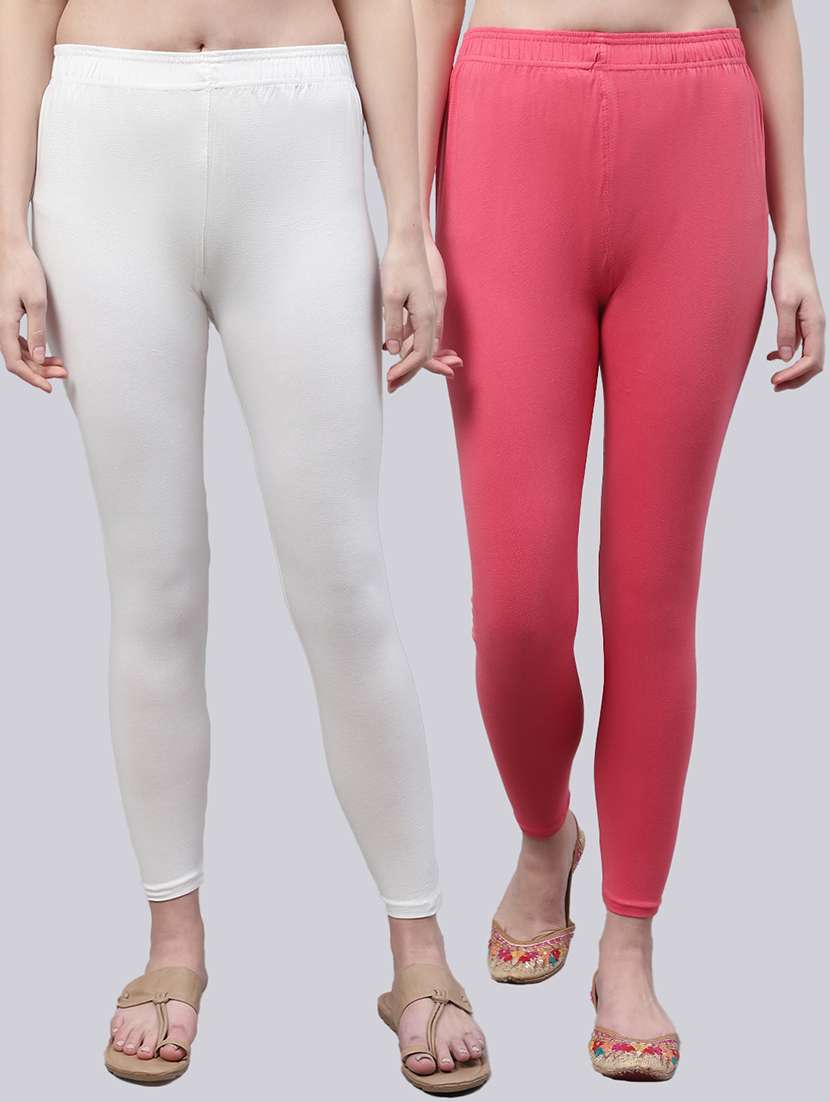 pack of 2 solid leggings