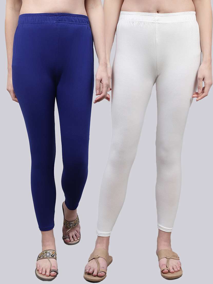 pack of 2 solid leggings - 20160313 - Zoom Image - 0