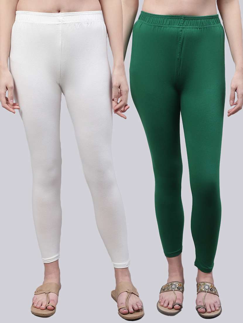 pack of 2 solid leggings - 20160324 -  Zoom Image - 0