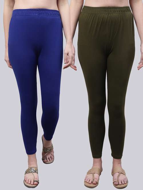 pack of 2 solid leggings - 20160325 - Standard Image - 0