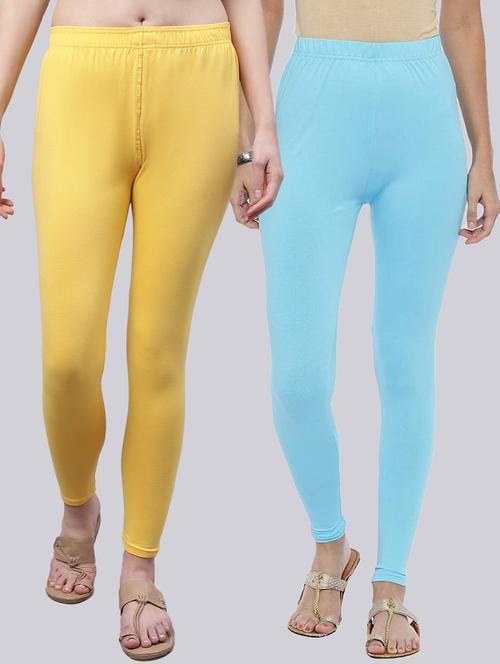 pack of 2 solid leggings - 20160326 -  Standard Image - 0