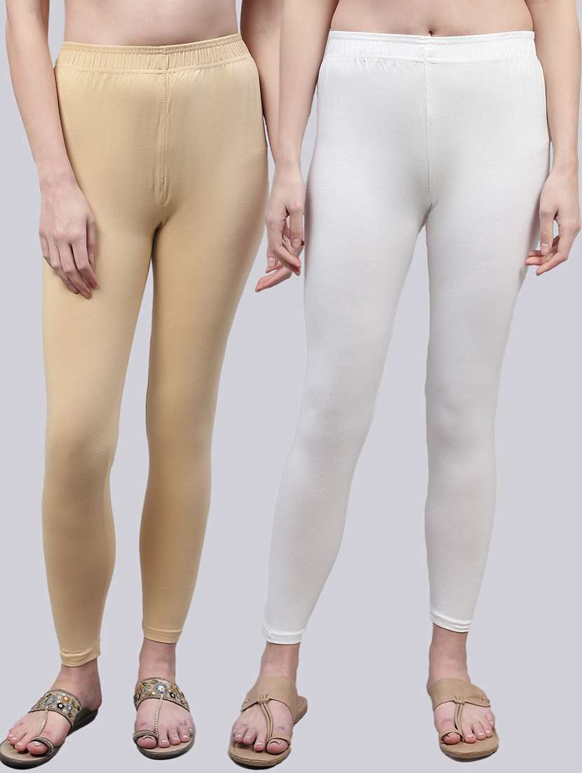 pack of 2 solid leggings - 20160328 - Zoom Image - 0
