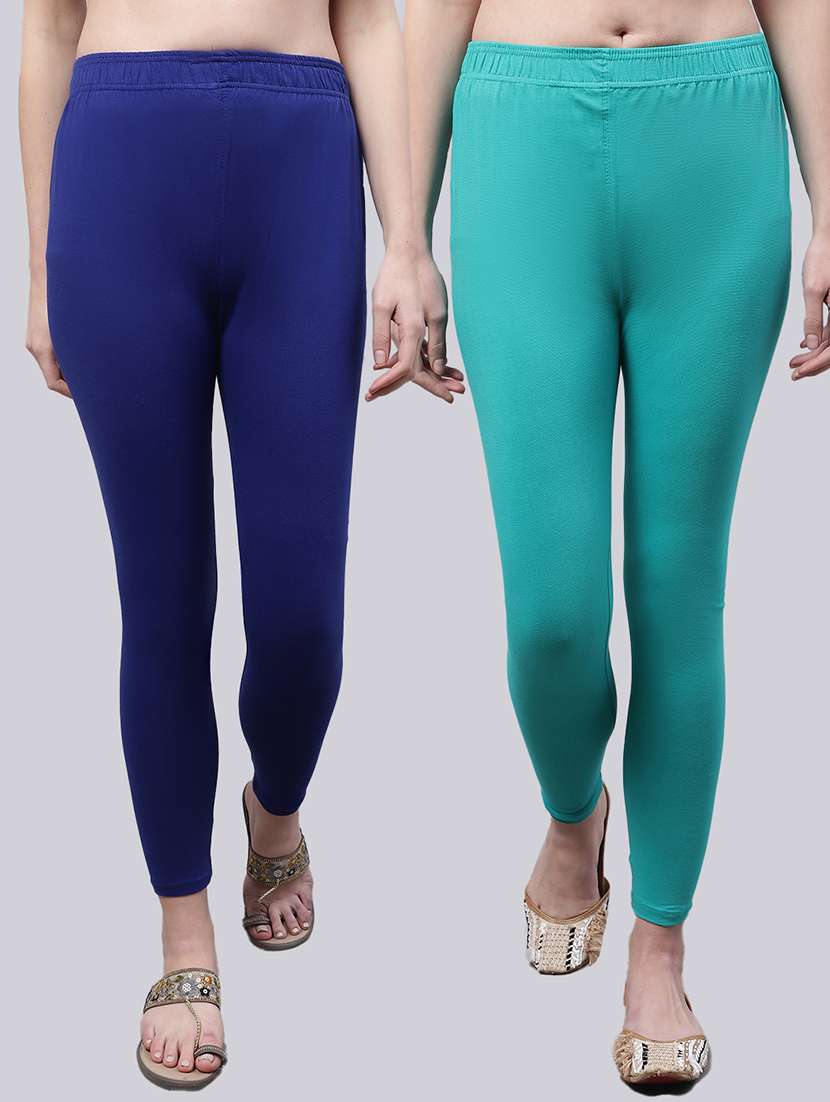 pack of 2 solid leggings