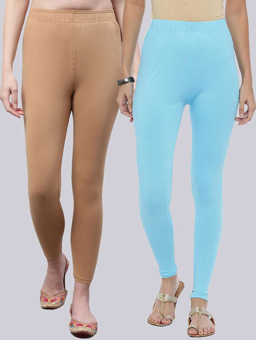 pack of 2 solid leggings