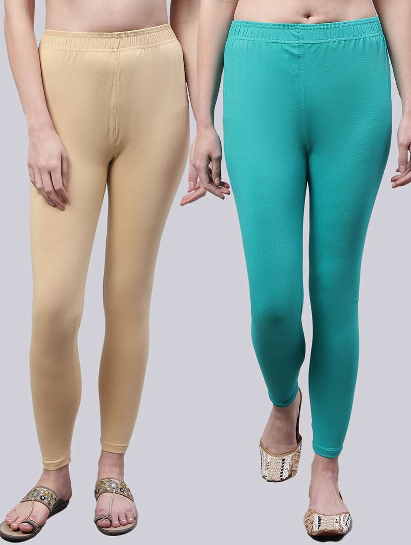 pack of 2 solid leggings