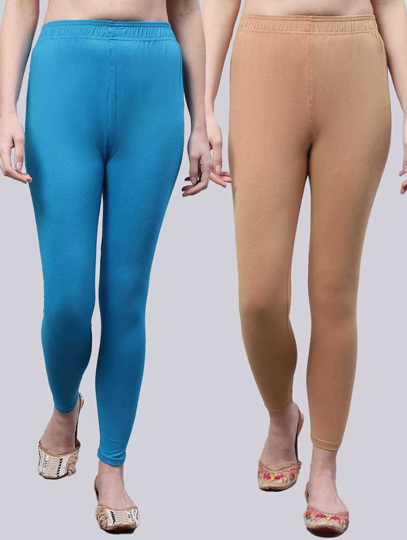 pack of 2 solid leggings