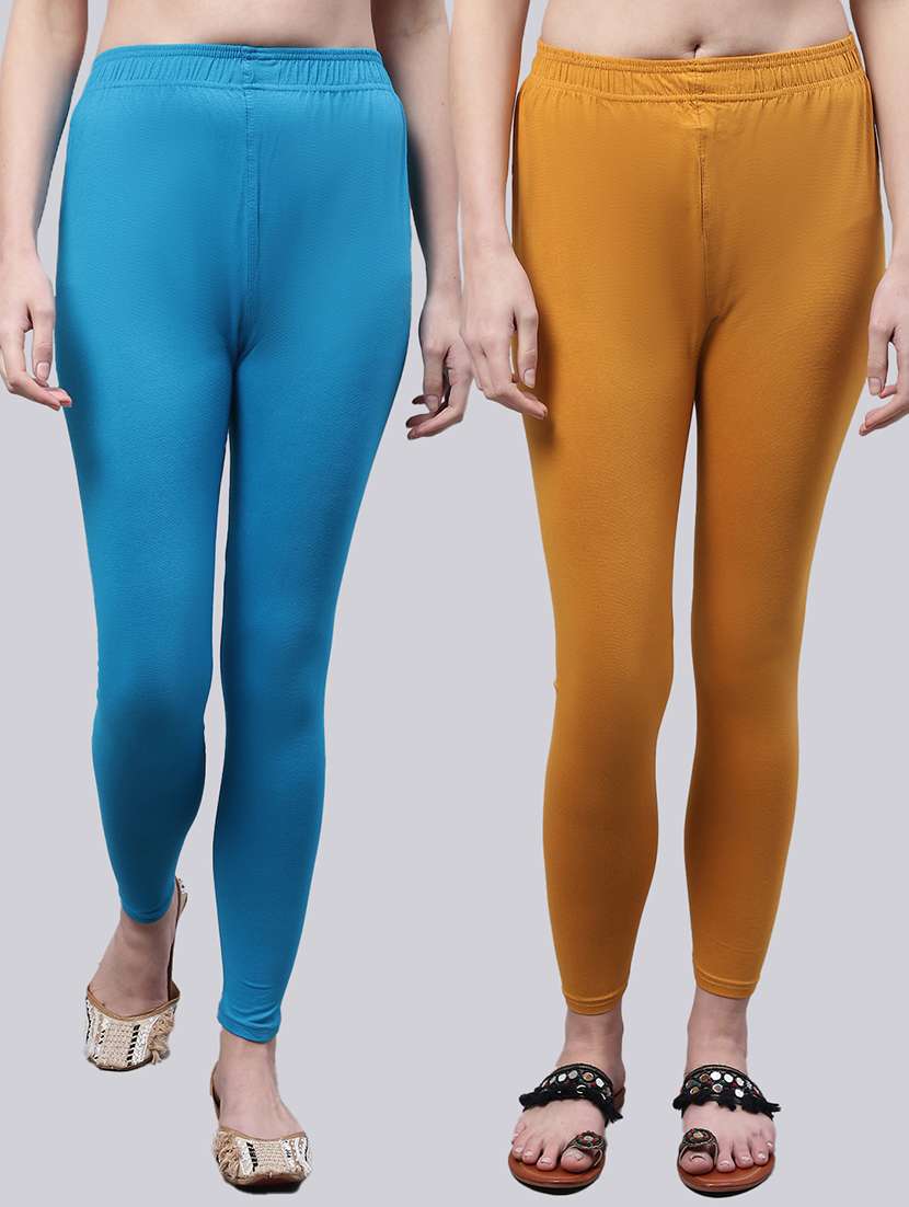 pack of 2 solid leggings