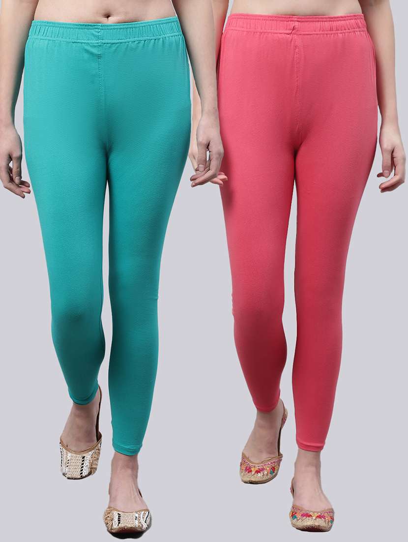 pack of 2 solid leggings