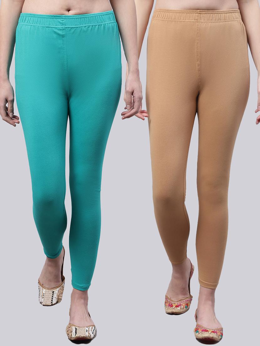 pack of 2 solid leggings
