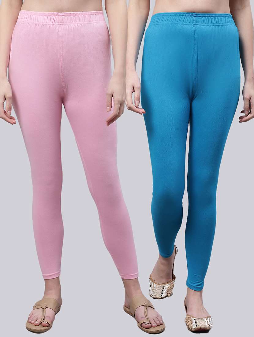 pack of 2 solid leggings