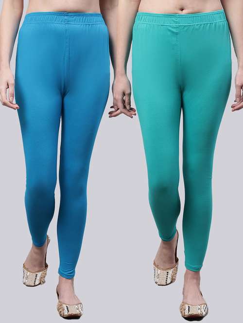 pack of 2 solid leggings - 20160397 -  Standard Image - 0