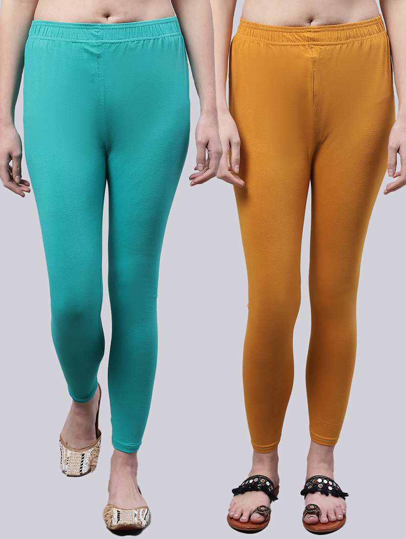pack of 2 solid leggings