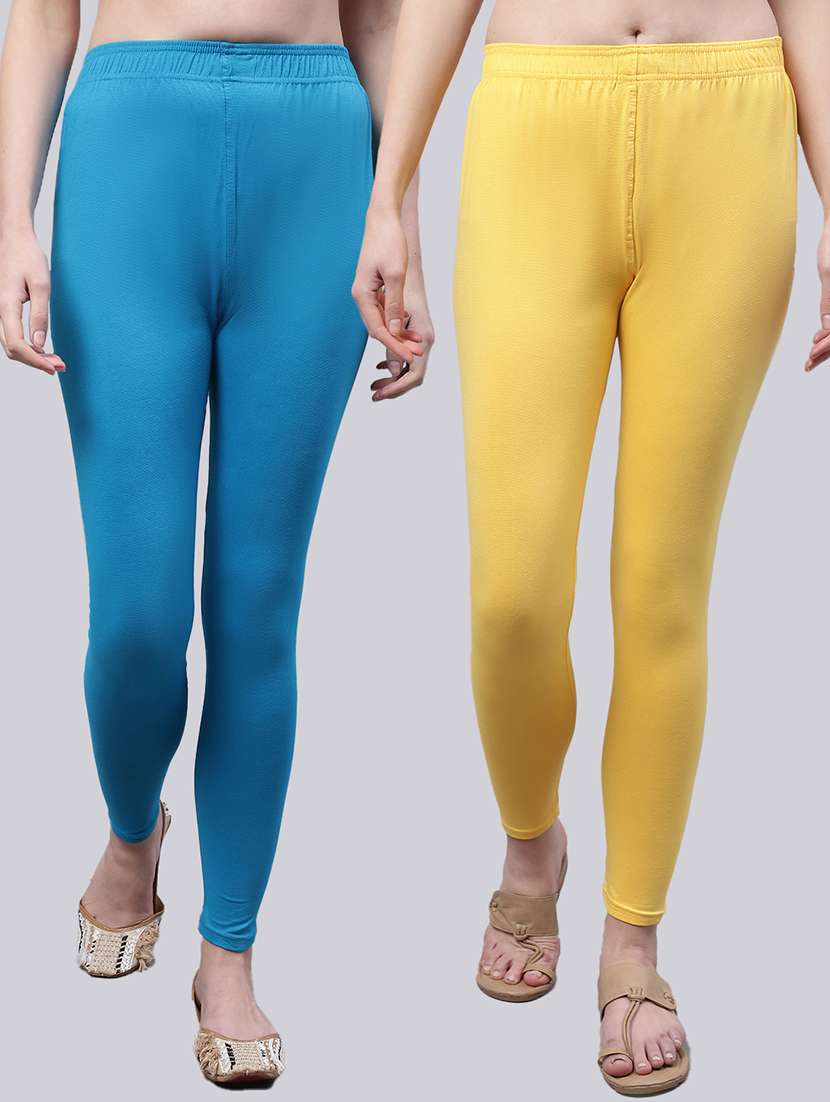 pack of 2 solid leggings