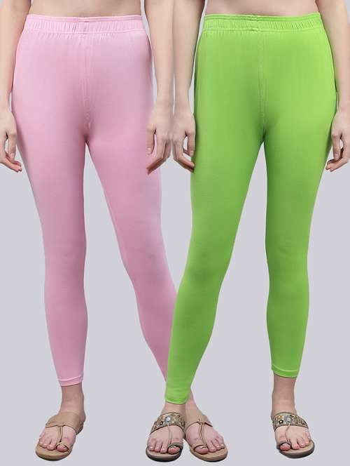 pack of 2 solid leggings - 20160411 -  Standard Image - 0