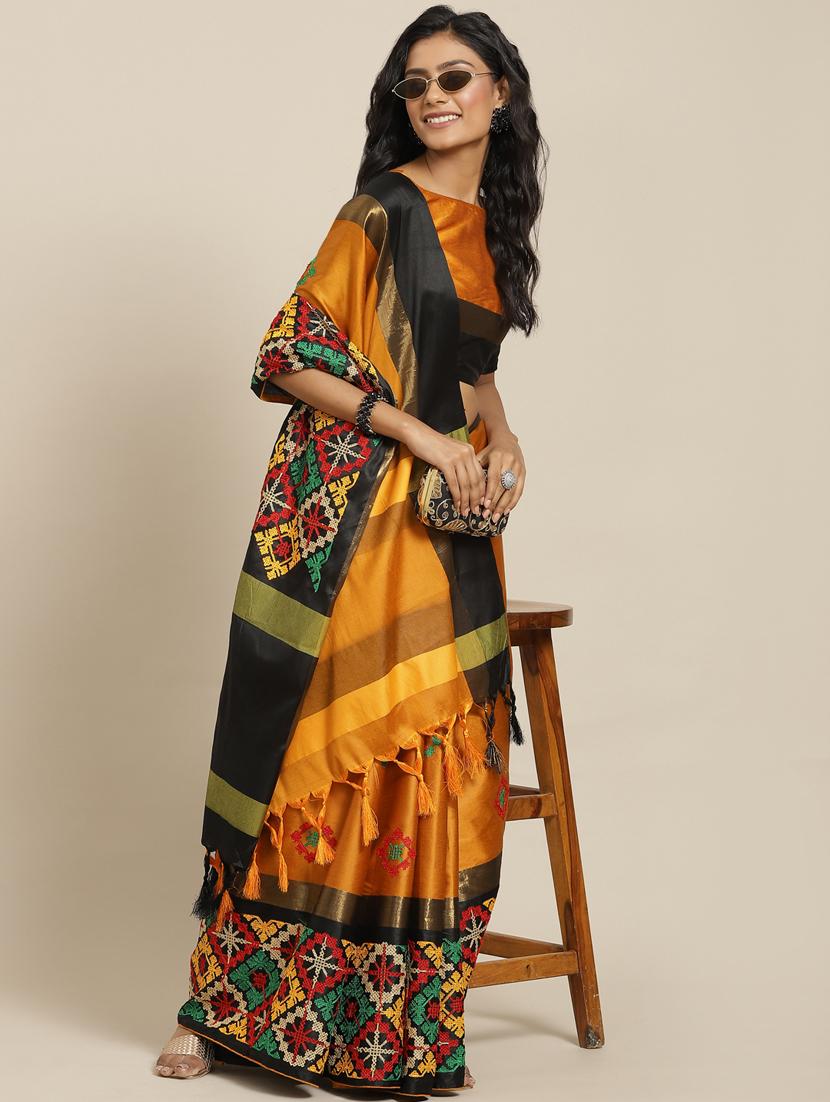 women's embroidered saree - 20160425 - Zoom Image - 0