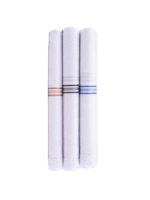 pack of 3 striped handkerchiefs 