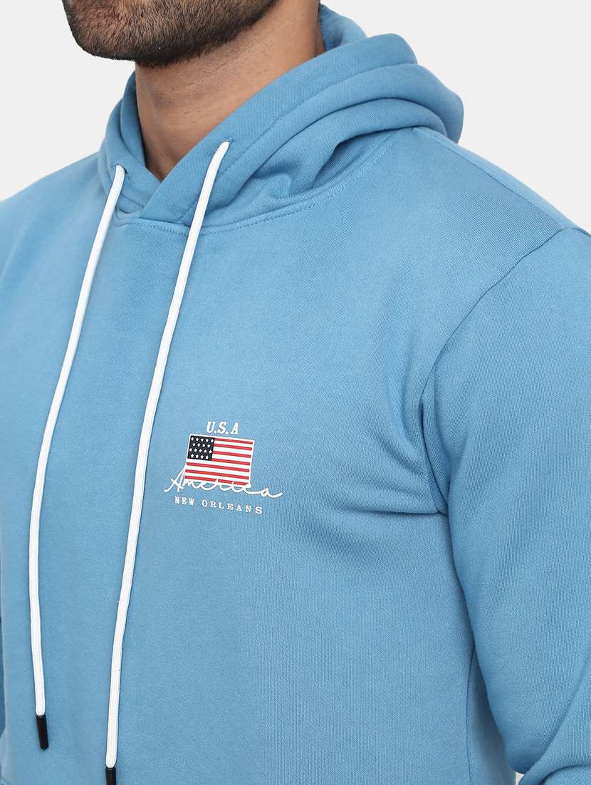 mens placement print sweatshirt - 20163857 -  Standard Image - 5