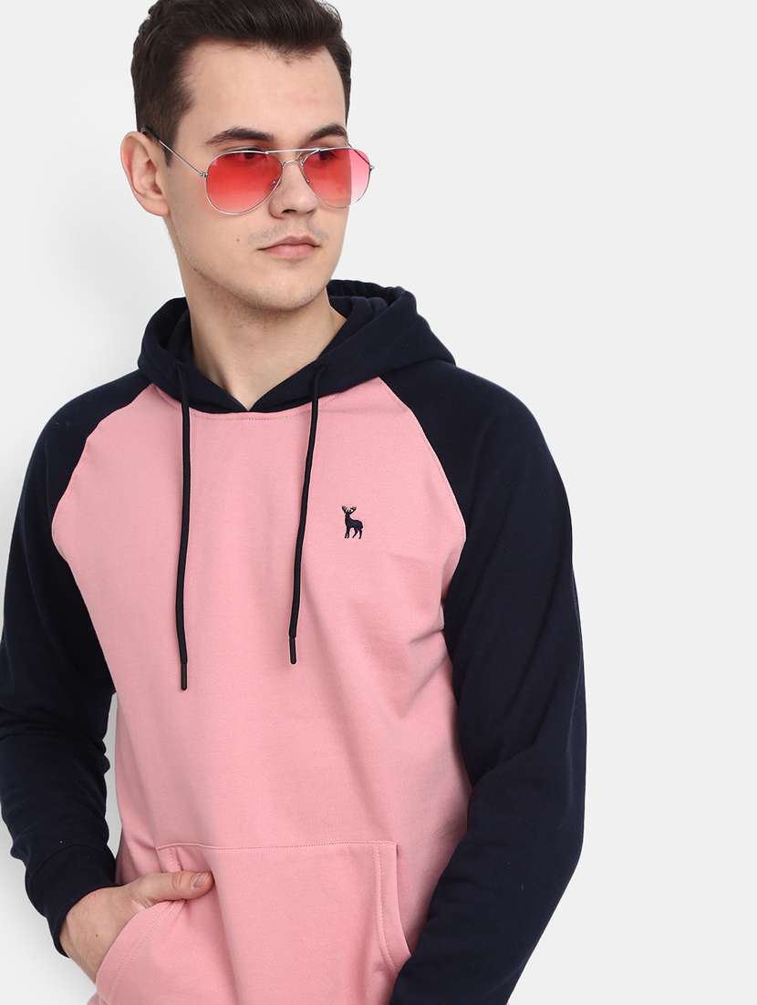 mens color block sweatshirt - 20163862 -  Standard Image - 3