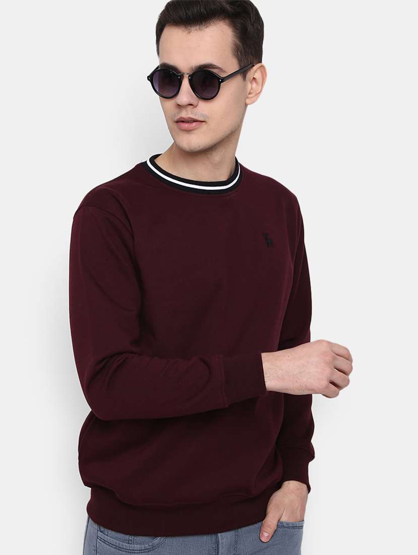mens plain sweatshirt - 20163866 -  Standard Image - 3
