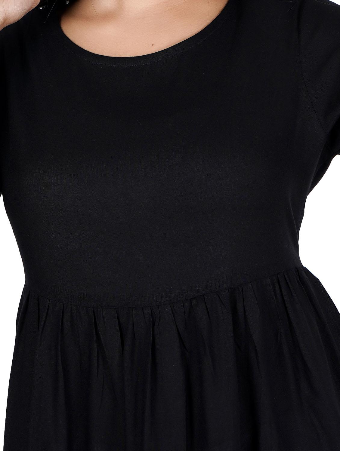 women solid regular tunic - 20163976 - Standard Image - 3