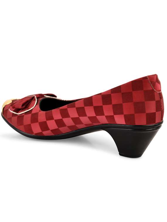 red slip on ballerina - 20165240 -  Standard Image - 3