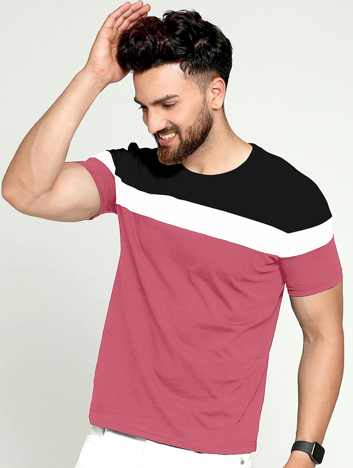 pack of 2 color block regular t-shirt - 20165300 - Standard Image - 3