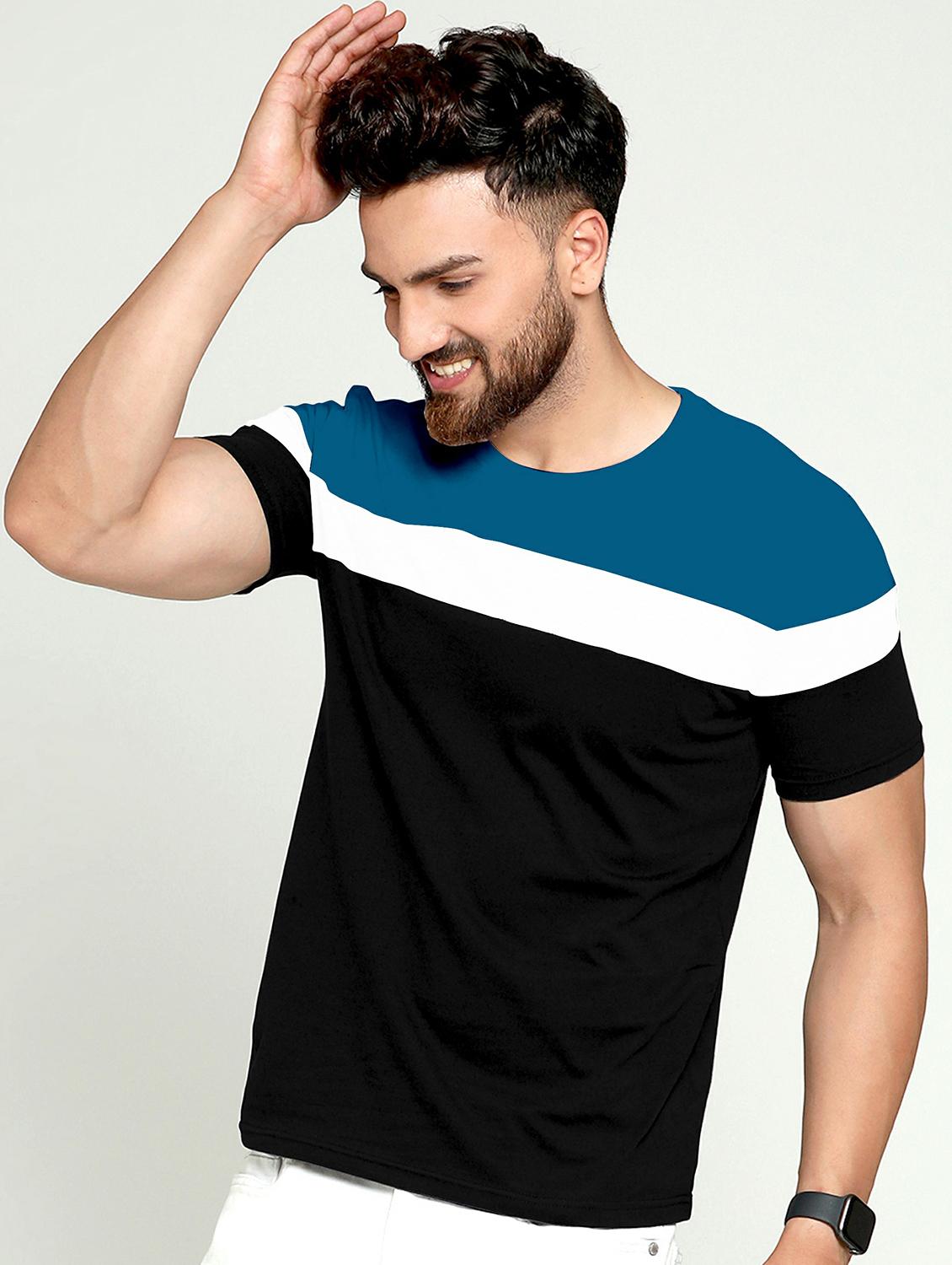 pack of 2 color block regular t-shirt - 20165327 - Standard Image - 3