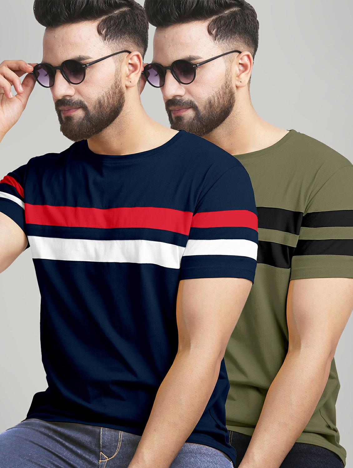 pack of 2 round neck t-shirt - 20165504 - Zoom Image - 0