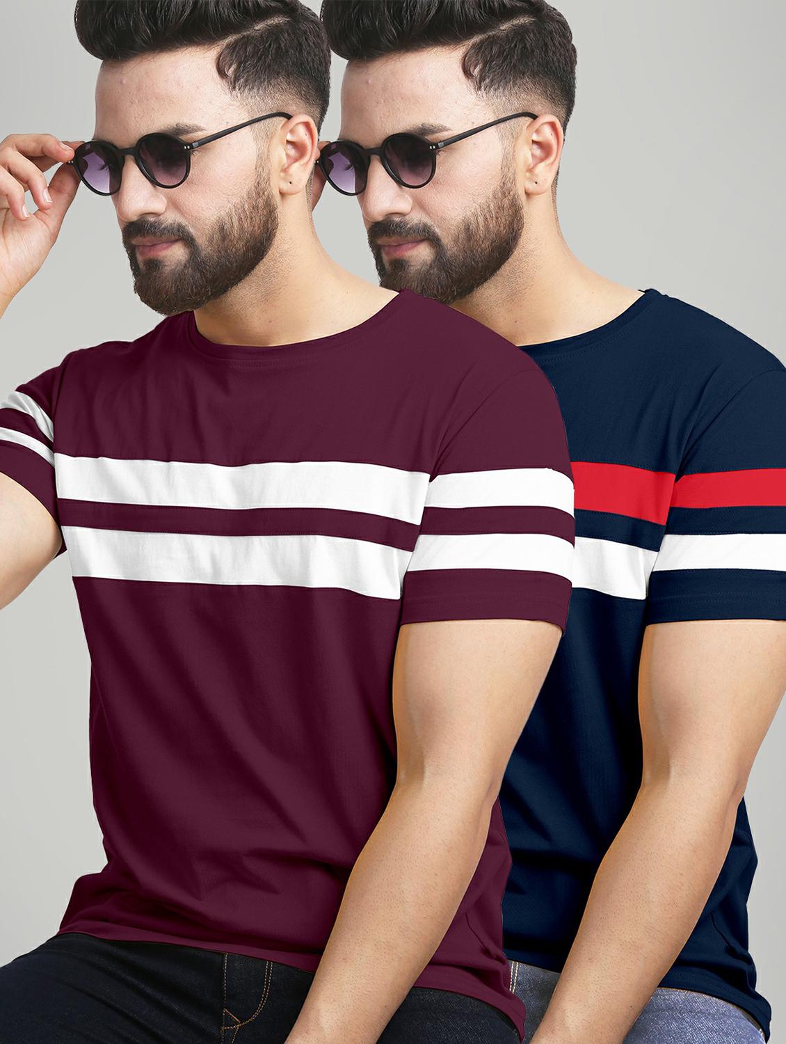 pack of 2 round neck t-shirt - 20165529 - Zoom Image - 0
