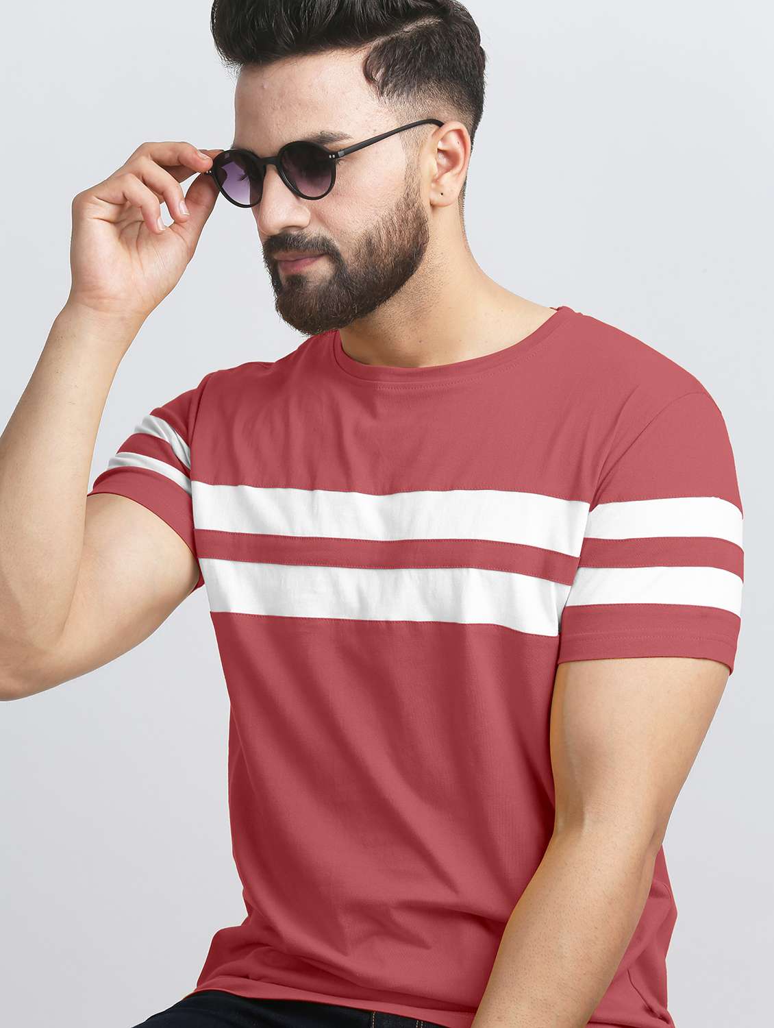 pack of 2 round neck t-shirt - 20165542 -  Standard Image - 3