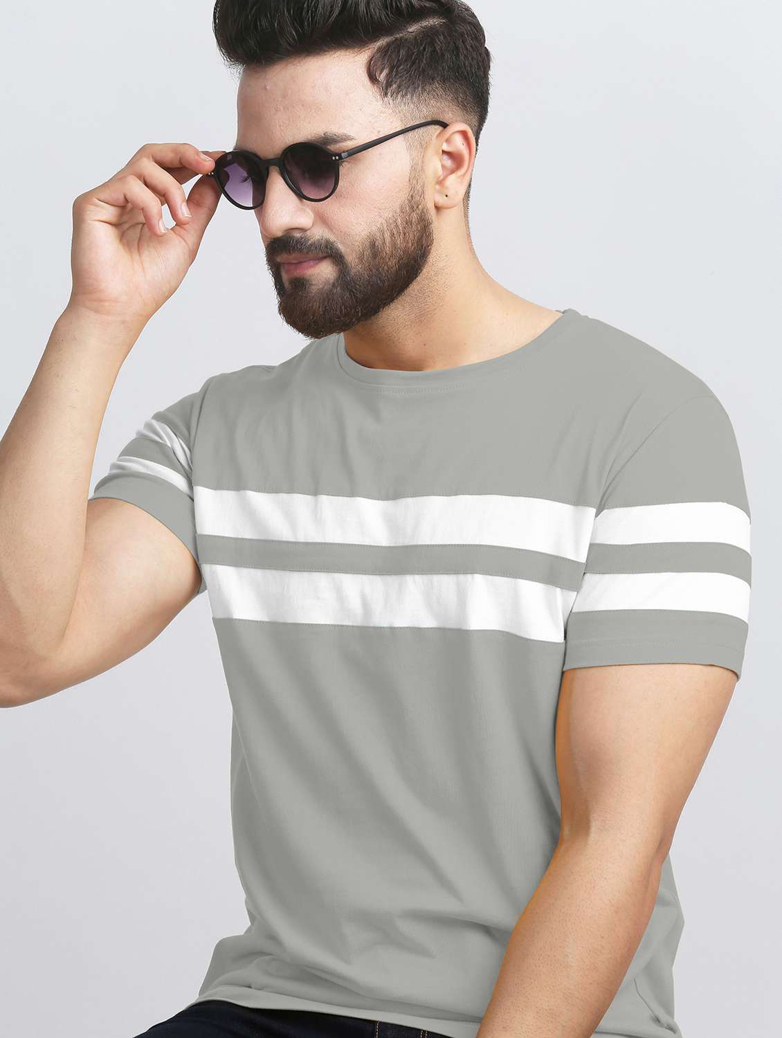 pack of 2 round neck t-shirt - 20165555 -  Standard Image - 3